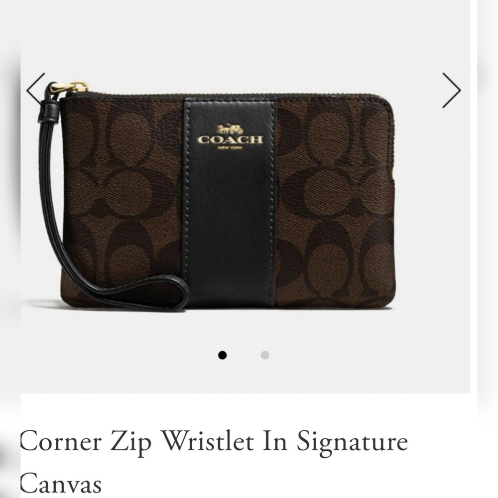 Coach Wristlet